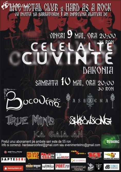 Aniversare 1 an Live Metal Club