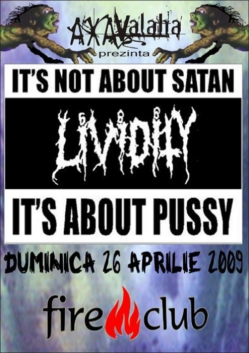 Concert Lividity la Bucuresti in Fire Club