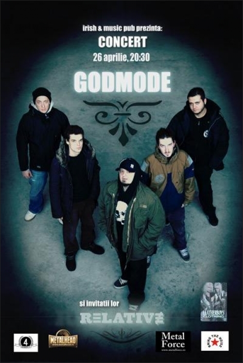 Concert Relative si Godmode in IRISH PUB