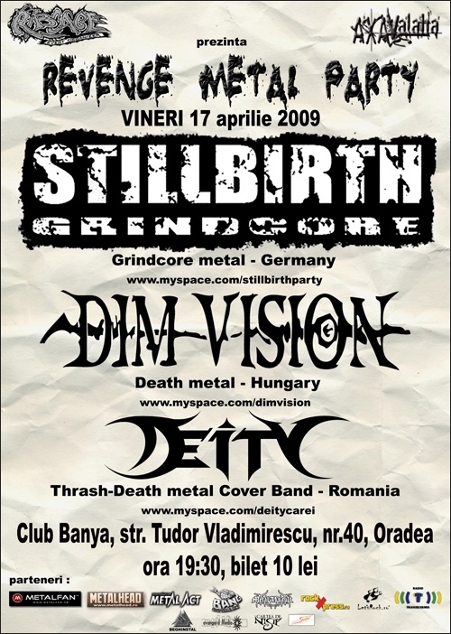 REVENGE METAL PARTY in Oradea