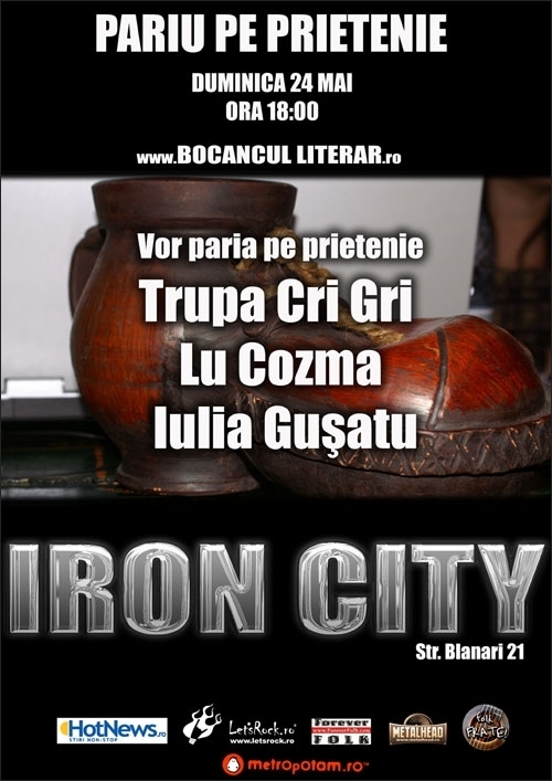 Pariu pe Prietenie in Clubul Iron City