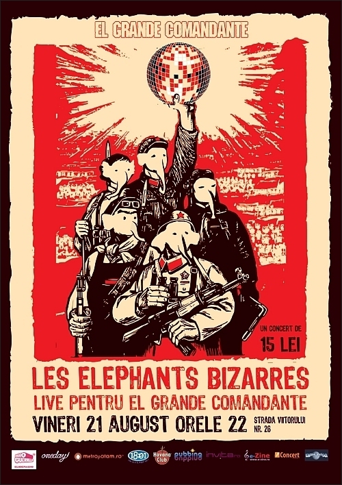 Concert Les Elephantes Bizarres in El Grande Comandante