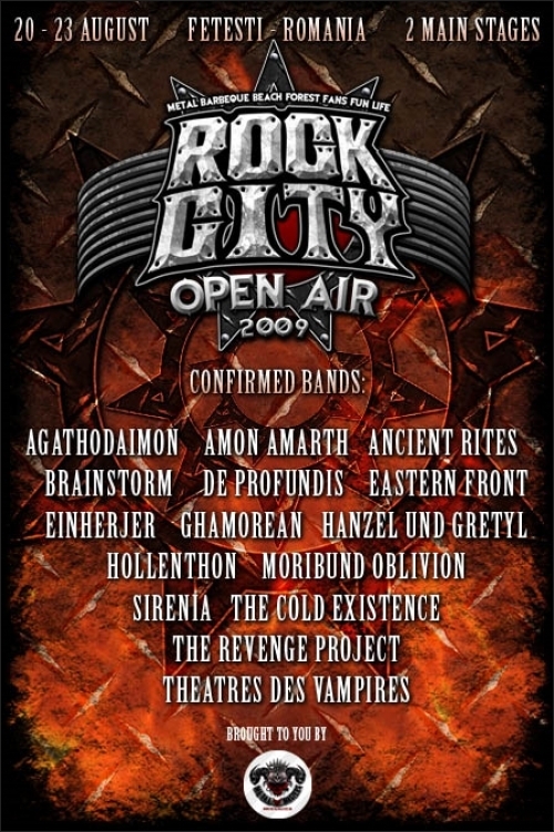 Noi confirmari la ROCK CITY OPEN AIR