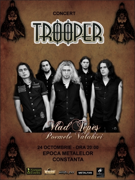 Concert Trooper in Epoca Metalelor