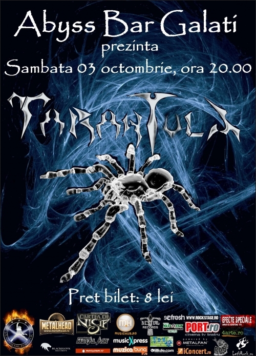 Seara Thrash Death cu Tarantula in Galati