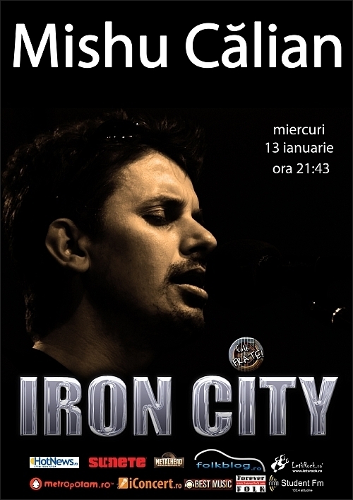 Concert Mishu Calian in club IRON CITY