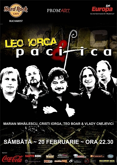 Concert LEO IORGA si PACIFICA in Hard Rock Cafe