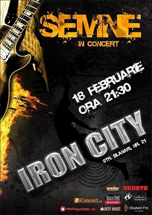 Concert SEMNE in club IRON CITY