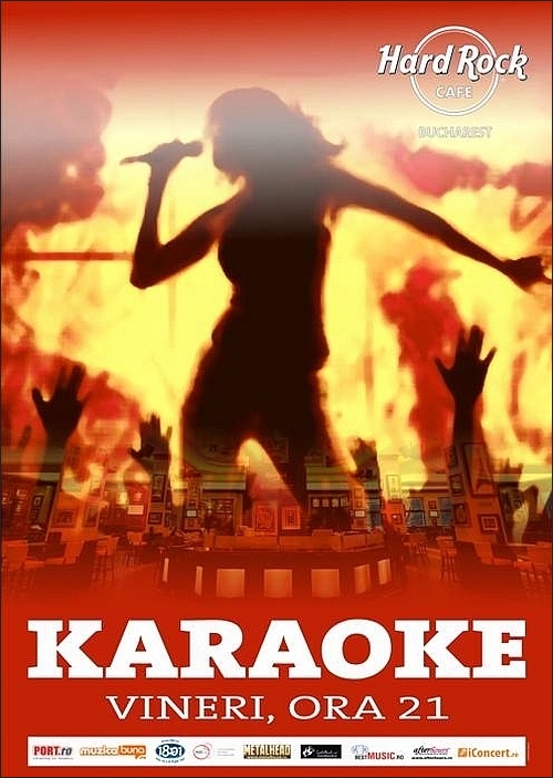 KARAOKE PARTY in Hard Rock Cafe 19 februarie