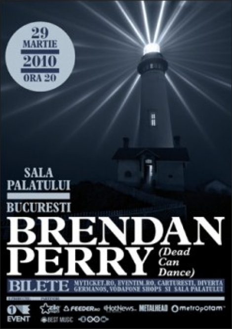 Concert Brendan Perry la Sala Palatului