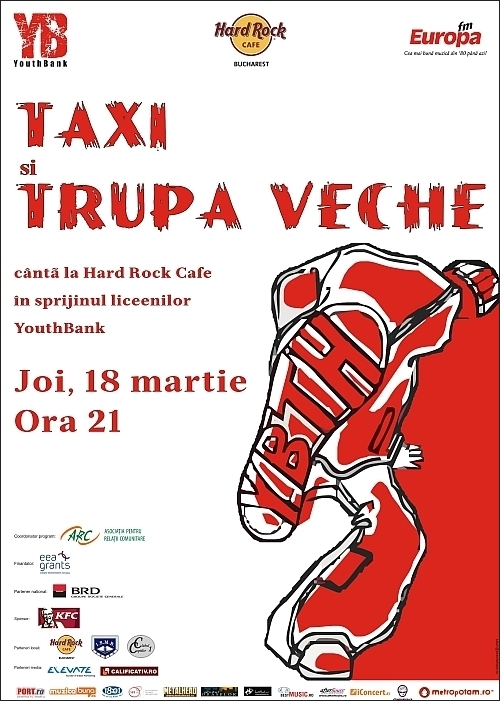 Concert Taxi si Trupa Veche in Hard Rock Cafe