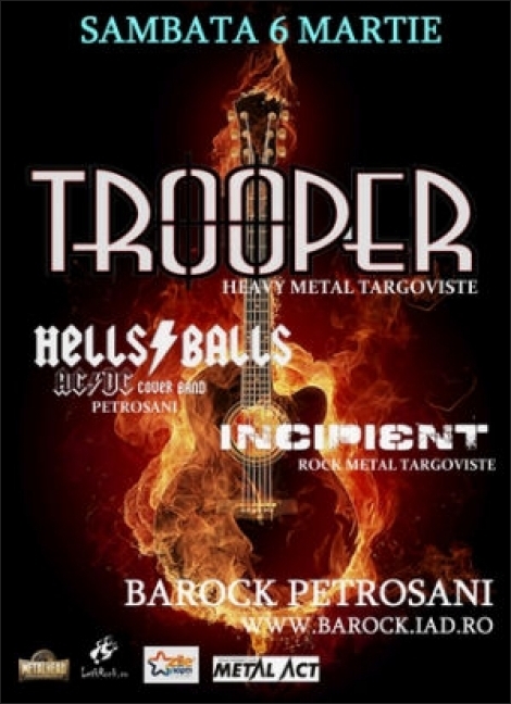 Concert Trooper in Petrosani