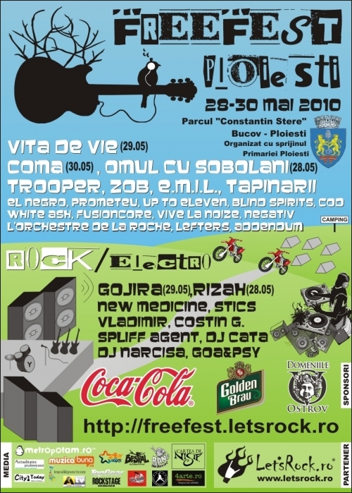 FREE FEST 28-30 mai 2010 in Bucov Ploiesti