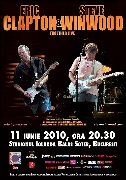 Eric Clapton & Steve Winwood Live in Romania