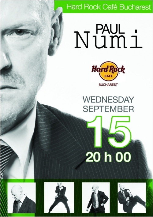 Concert PAUL NUMI in Hard Rock Cafe