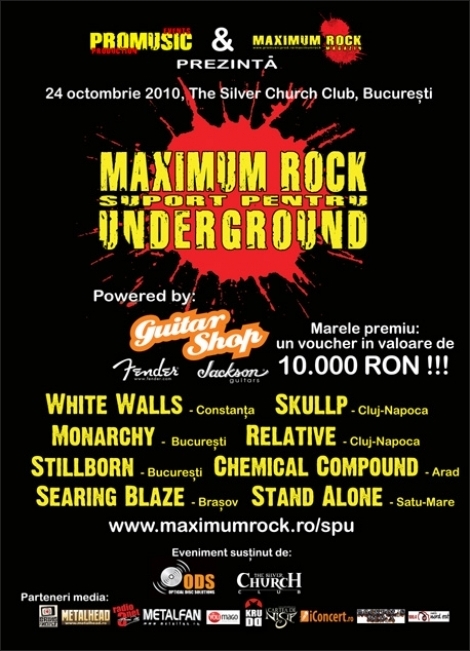 Au ramas mai putin de 2 saptamani pana la finala concursului Maximum Rock - Suport Pentru Underground