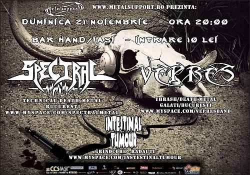 Concert Spectral, Vepres si Intestinal Tumor in Bar Hand din Iasi