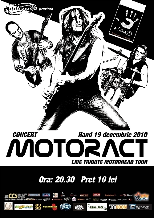 Concert MotorAct in Bar Hand din Iasi