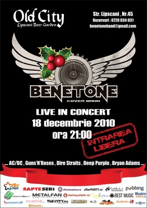 Concert al trupei Benetone Band in Old City