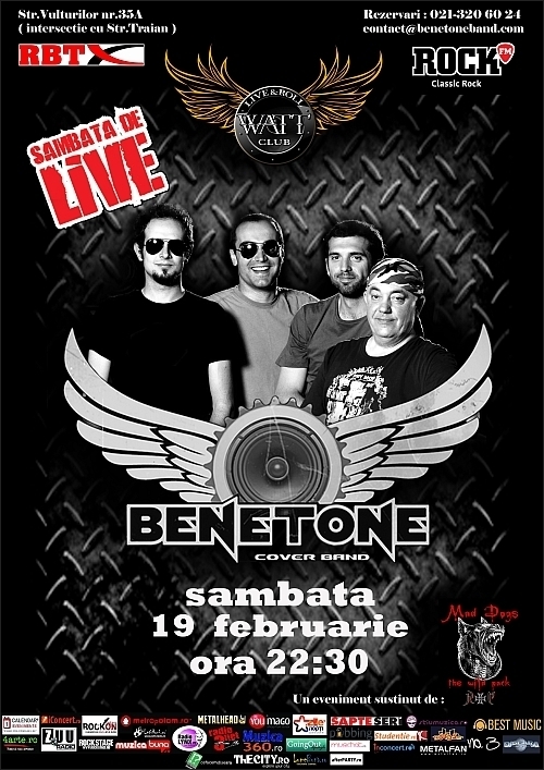 Concert Benetone Band in Watt Club