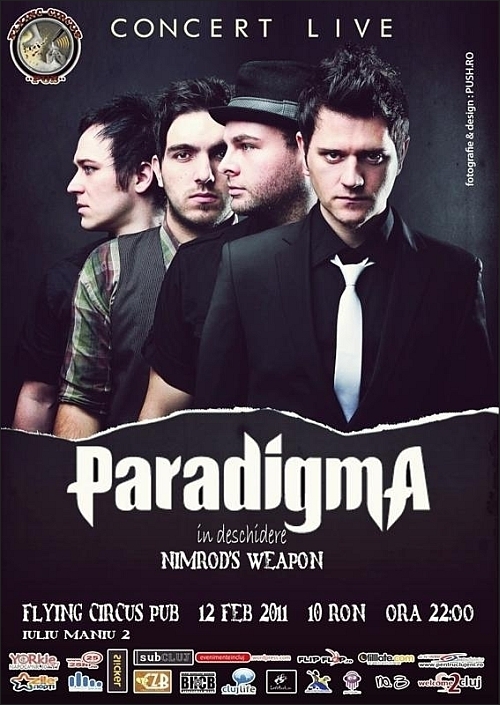 Concert Paradigma si Nimrod's Wapon in Flying Circus Pub