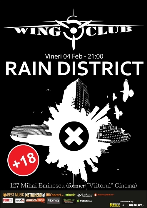 Concert Rain District in Wings Club