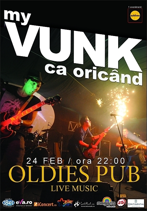 Concert Vunk in Oldies Pub din Sibiu