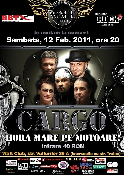 Hora Mare Pe Motoare cu trupa Cargo in Watt Club