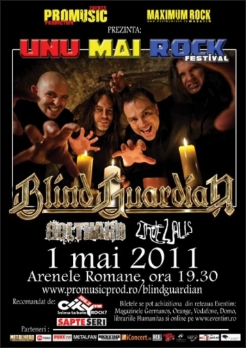 Au ramas 7 zile pentru biletele speciale la concertul Blind Guardian