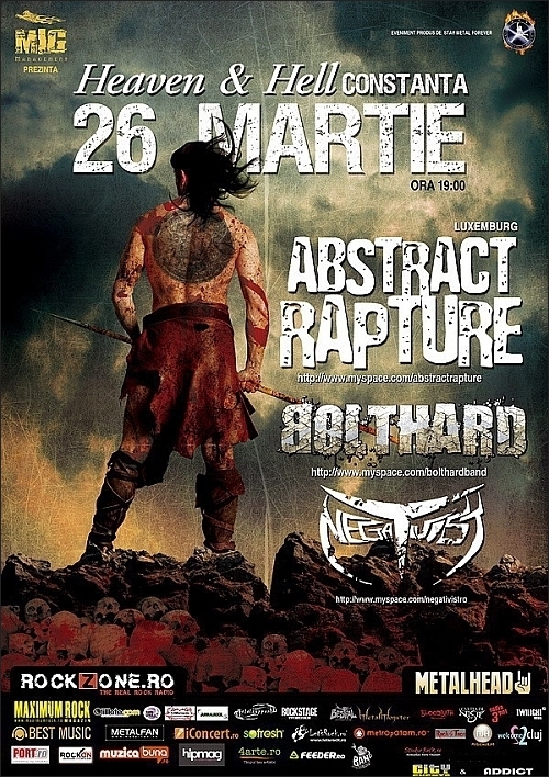 Concert Abstract Rapture, Bolthard, Negativist in Club Heaven & Hell