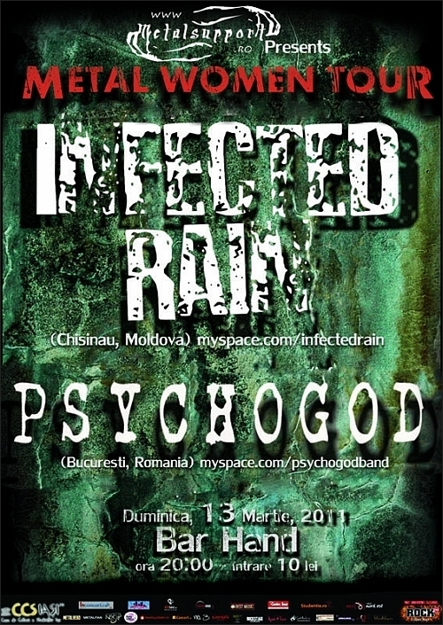 Concert Infected Rain si Psychogod in Bar Hand