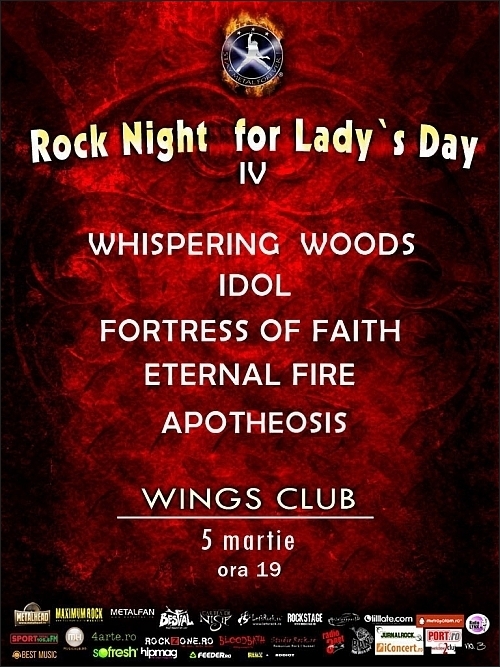 Rock Night for Lady's Day editia a IV-a in Wings Club