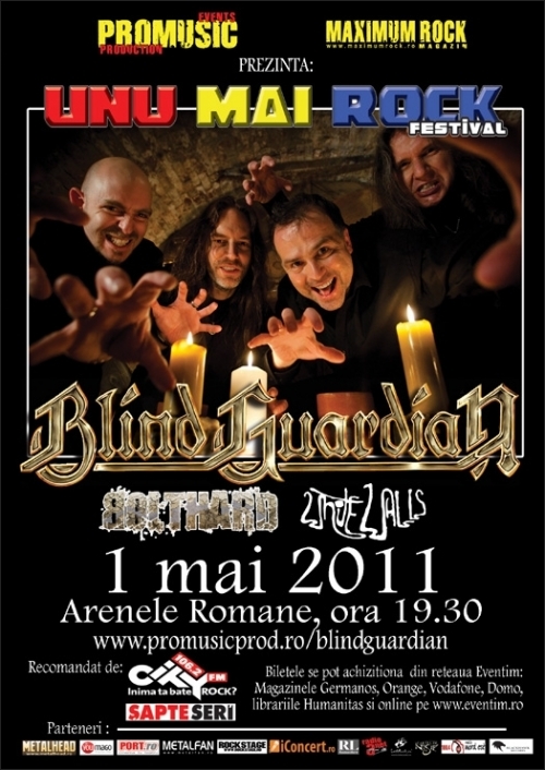 Blind Guardian da startul turneului Sacred Worlds and Songs Divine Europe 2011