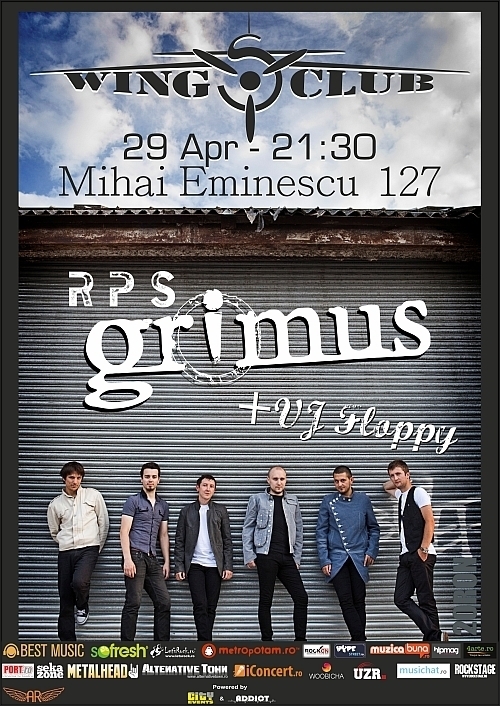 Concert Grimus si Rock Paper Scissors in Wings Club