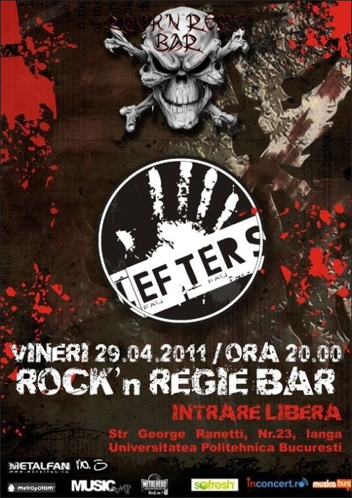 Concert LEFTERS in Rock'n Regie