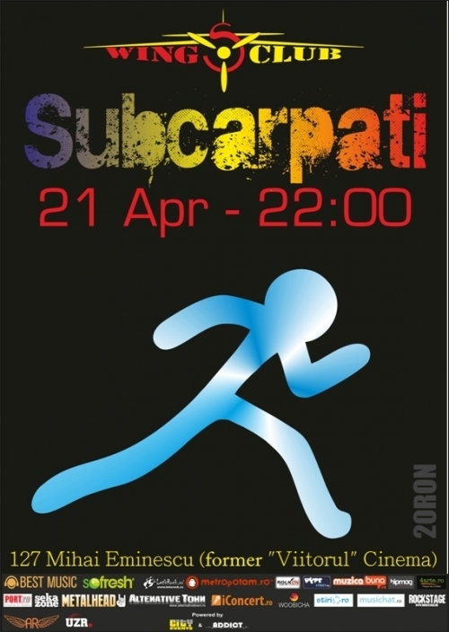 Concert Subcarpati in Wings Club