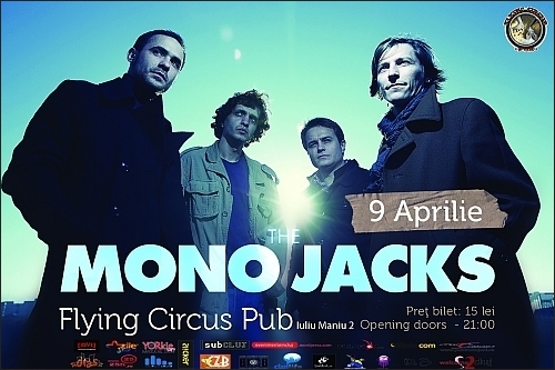 Concert The Mono Jacks in Flying Circus Pub din Cluj-Napoca