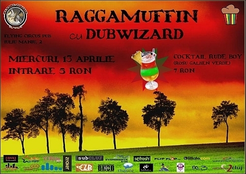 Raggamuffin cu Dubwizard in Flying Circus Pub