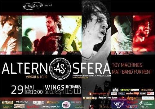 Concert Alternosfera in Club Wings