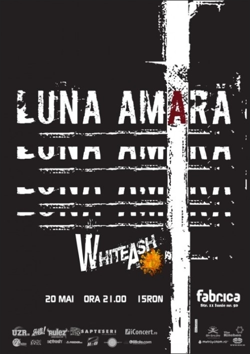 Concert Luna Amara si White Ash in club Fabrica