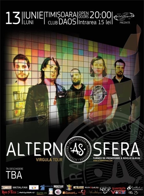 Concert Alternosfera in Club Daos din Timisoara