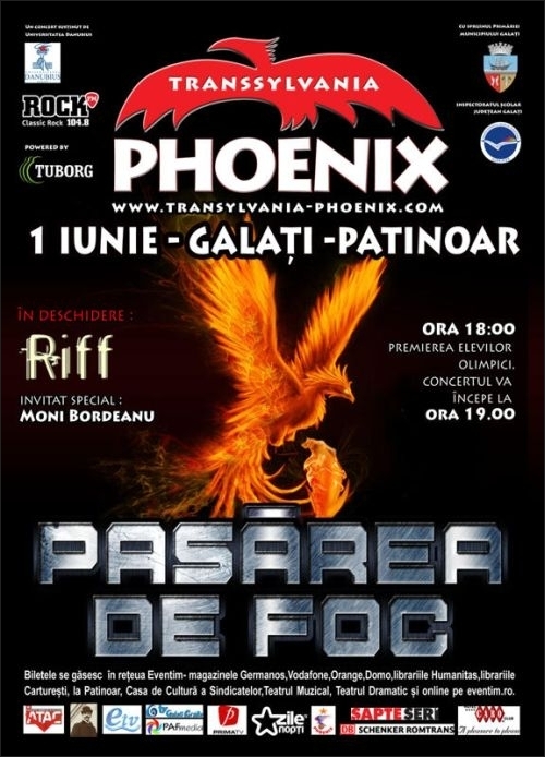 Concert Phoenix, Riff si Moni Bordeianu in Galati