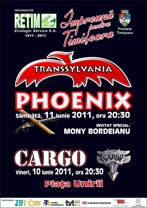 Concert Phoenix in Piata Unirii din Timisoara