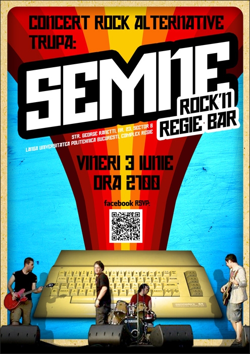 Concert Semne in Rock'n Regie Bar