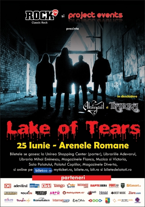 La concertul Lake Of Tears vino cu un prieten, platesti un bilet si intrati impreuna la concert!