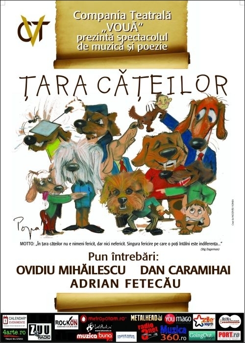 Spectacol Adrian Fetecau, Ovidiu Mihailescu, Dan Caramihai la Teatrul Nottara