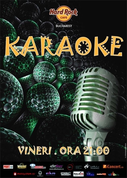 Karaoke in Hard Rock Cafe, vineri 9 septembrie 2011