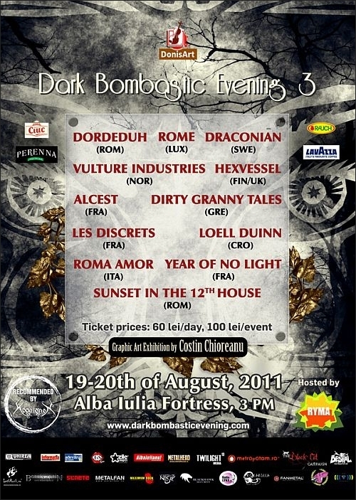 Locatie, program, bilete, cazare si mancare, regulament - Dark Bombastic Evening 3