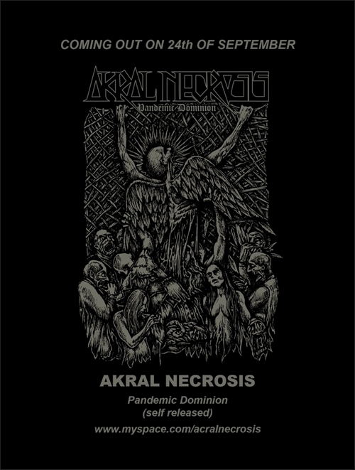 Akral Necrosis lanseaza albumul Pandemic Dominion