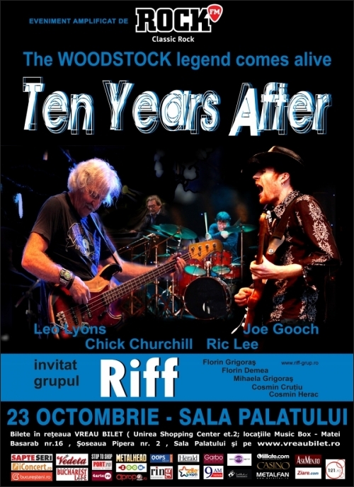 Ten Years After - nerabdatori sa revina in Romania